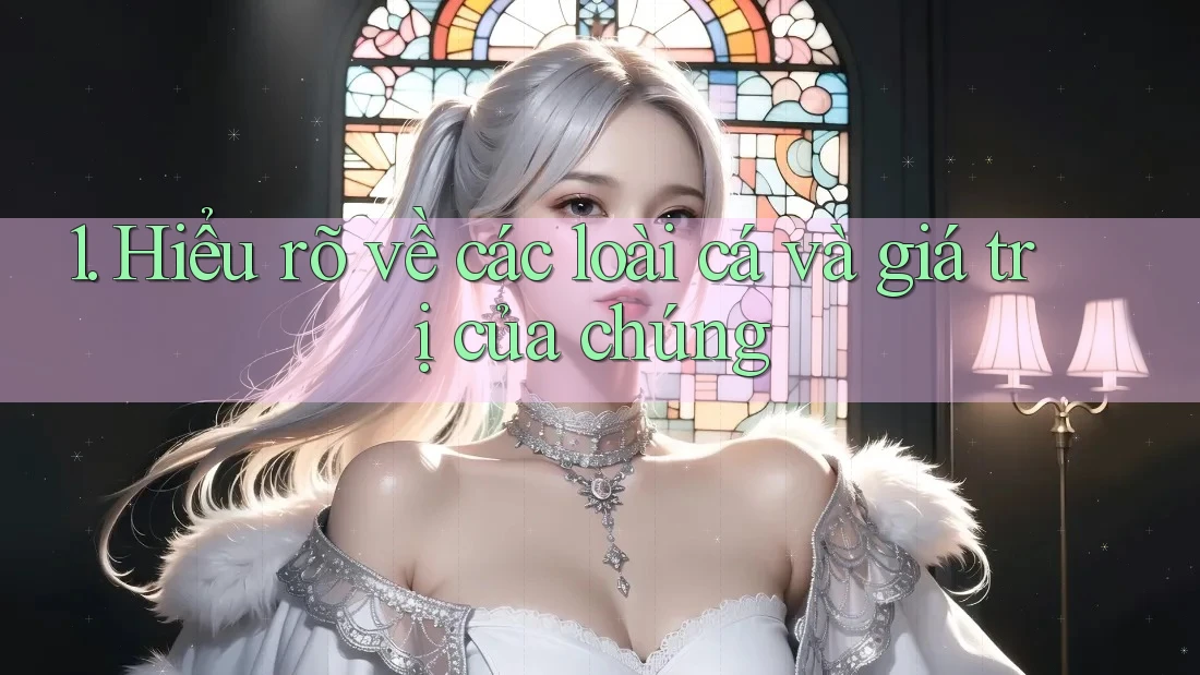 1. Hiểu rõ về các loài cá và giá trị của chúng 1. Hiểu rõ về các loài cá và giá trị của chúng