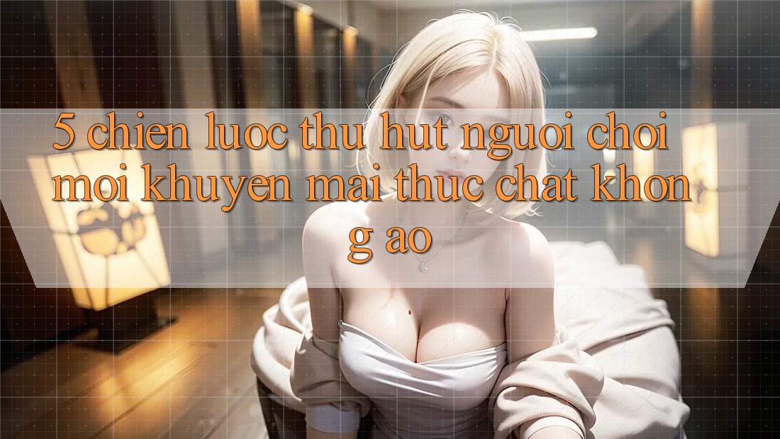5. Chiến Lược Thu Hút Người Chơi Mới: Khuyến Mãi Thực Chất, Không Ảo 5. Chiến Lược Thu Hút Người Chơi Mới: Khuyến Mãi Thực Chất, Không Ảo