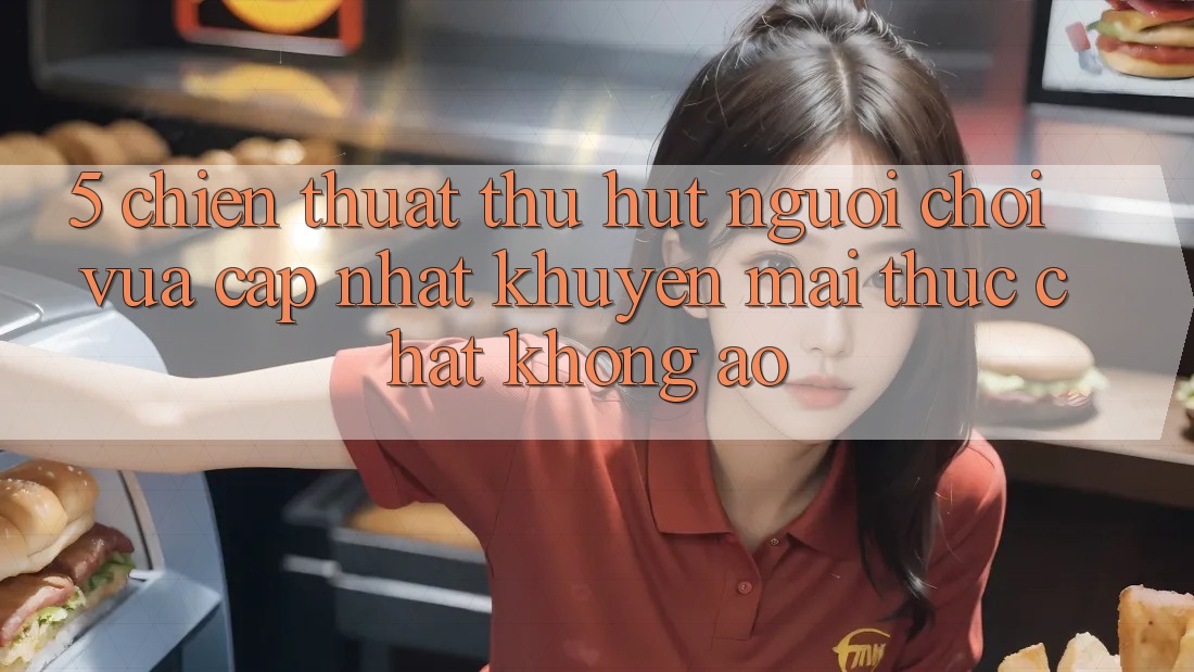 5. Chiến thuật Thu Hút Người Chơi Vừa cập nhật: Khuyến mãi Thực Chất, Không Ảo 5. Chiến thuật Thu Hút Người Chơi Vừa cập nhật: Khuyến mãi Thực Chất, Không Ảo