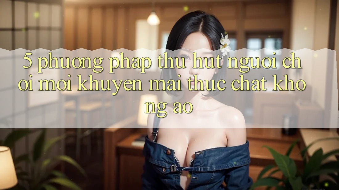5. Phương pháp Thu Hút Người Chơi Mới: Khuyến Mãi Thực Chất, Không Ảo 5. Phương pháp Thu Hút Người Chơi Mới: Khuyến Mãi Thực Chất, Không Ảo
