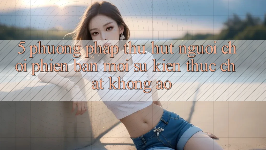 5. Phương pháp Thu Hút Người Chơi Phiên bản mới: Sự kiện Thực Chất, Không Ảo