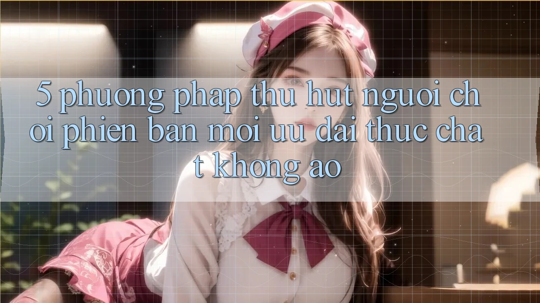 5. Phương pháp Thu Hút Người Chơi Phiên bản mới: Ưu đãi Thực Chất, Không Ảo 5. Phương pháp Thu Hút Người Chơi Phiên bản mới: Ưu đãi Thực Chất, Không Ảo