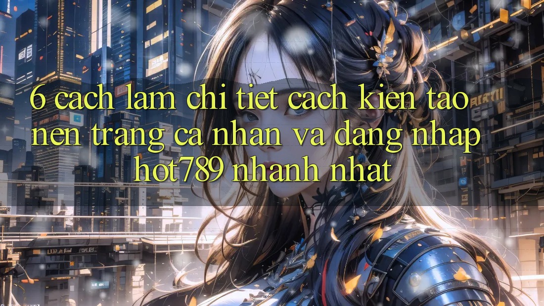 6. Cách làm Chi Tiết Cách Kiến tạo nên trang cá nhân Và Đăng Nhập hot789 Nhanh Nhất 6. Cách làm Chi Tiết Cách Kiến tạo nên trang cá nhân Và Đăng Nhập hot789 Nhanh Nhất