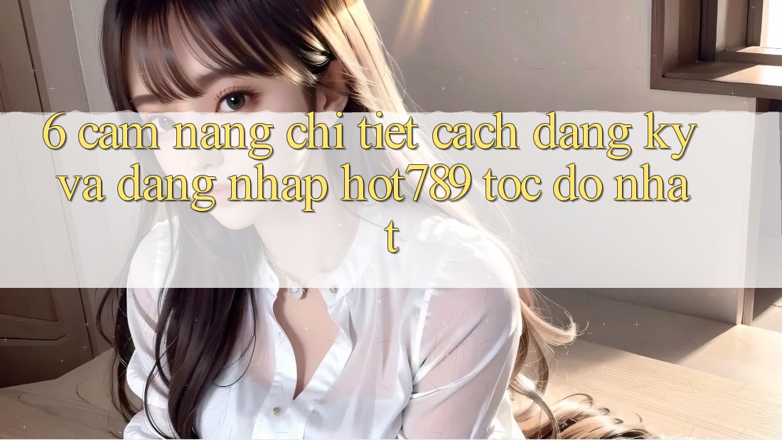 6. Cẩm nang Chi Tiết Cách Đăng ký Và Đăng Nhập hot789 Tốc độ Nhất 6. Cẩm nang Chi Tiết Cách Đăng ký Và Đăng Nhập hot789 Tốc độ Nhất