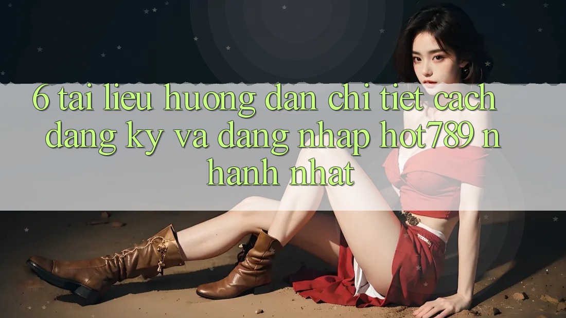 6. Tài liệu hướng dẫn Chi Tiết Cách Đăng Ký Và Đăng Nhập hot789 Nhanh Nhất