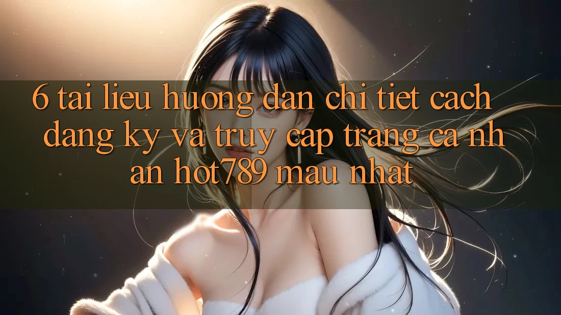 6. Tài liệu hướng dẫn Chi Tiết Cách Đăng Ký Và Truy cập trang cá nhân hot789 Mau Nhất 6. Tài liệu hướng dẫn Chi Tiết Cách Đăng Ký Và Truy cập trang cá nhân hot789 Mau Nhất