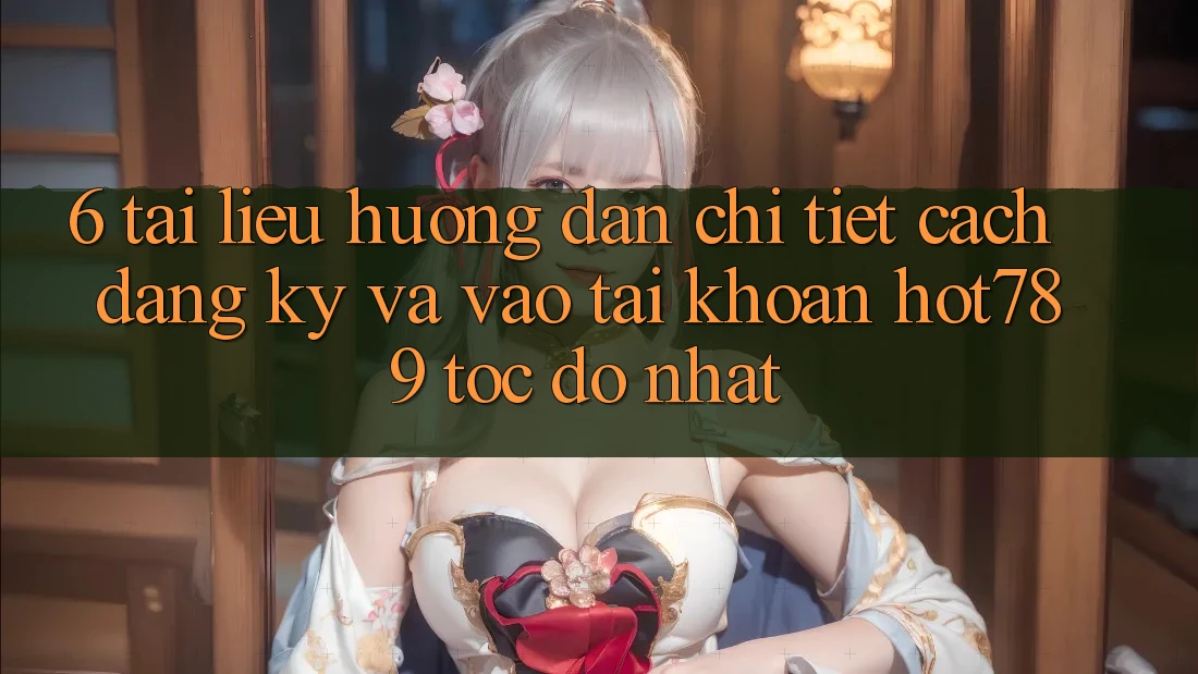 6. Tài liệu hướng dẫn Chi Tiết Cách Đăng Ký Và Vào tài khoản hot789 Tốc độ Nhất