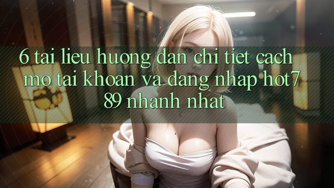6. Tài liệu hướng dẫn Chi Tiết Cách Mở tài khoản Và Đăng Nhập hot789 Nhanh Nhất 6. Tài liệu hướng dẫn Chi Tiết Cách Mở tài khoản Và Đăng Nhập hot789 Nhanh Nhất