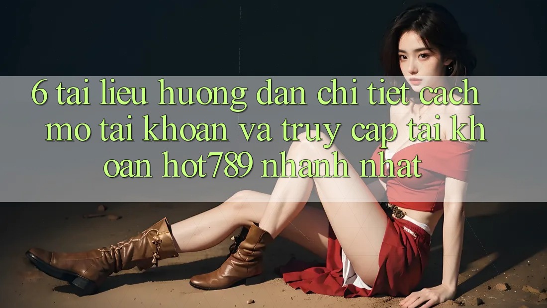 6. Tài liệu hướng dẫn Chi Tiết Cách Mở tài khoản Và Truy cập tài khoản hot789 Nhanh Nhất 6. Tài liệu hướng dẫn Chi Tiết Cách Mở tài khoản Và Truy cập tài khoản hot789 Nhanh Nhất