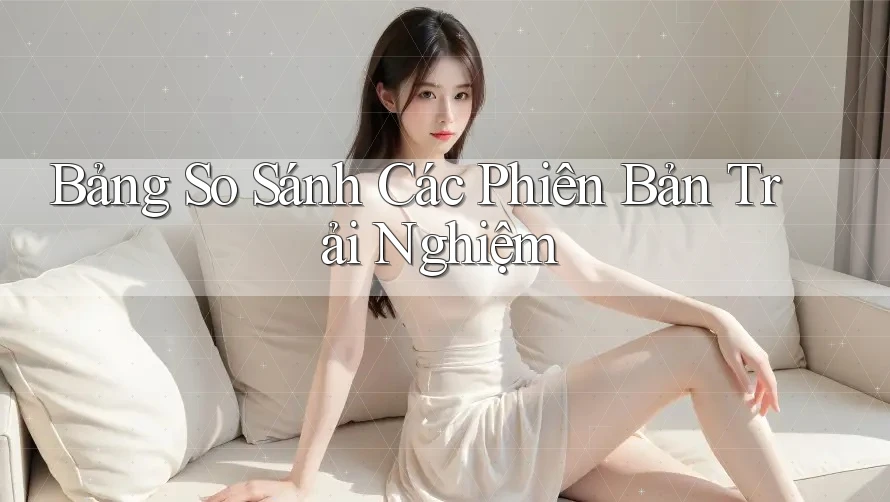 Bảng So Sánh Các Phiên Bản Trải Nghiệm Bảng So Sánh Các Phiên Bản Trải Nghiệm