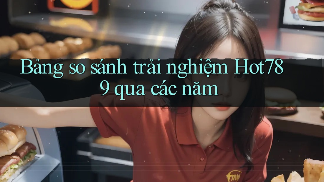 Bảng so sánh trải nghiệm Hot789 qua các năm