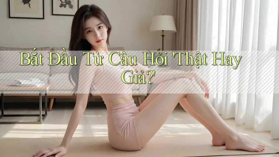 Bắt Đầu Từ Câu Hỏi 'Thật Hay Giả? ' Bắt Đầu Từ Câu Hỏi 'Thật Hay Giả? '