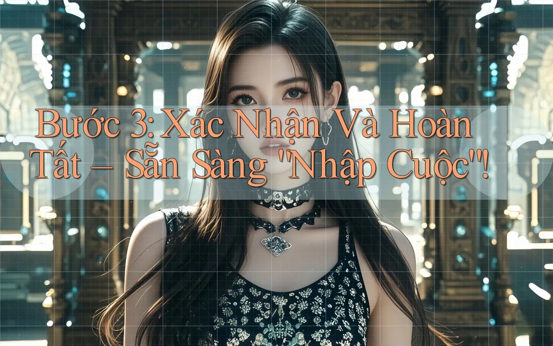 Bước 3: Xác Nhận Và Hoàn Tất – Sẵn Sàng “Nhập Cuộc”! Bước 3: Xác Nhận Và Hoàn Tất – Sẵn Sàng “Nhập Cuộc”!