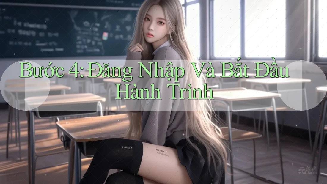 Bước 4: Đăng Nhập Và Bắt Đầu Hành Trình Bước 4: Đăng Nhập Và Bắt Đầu Hành Trình