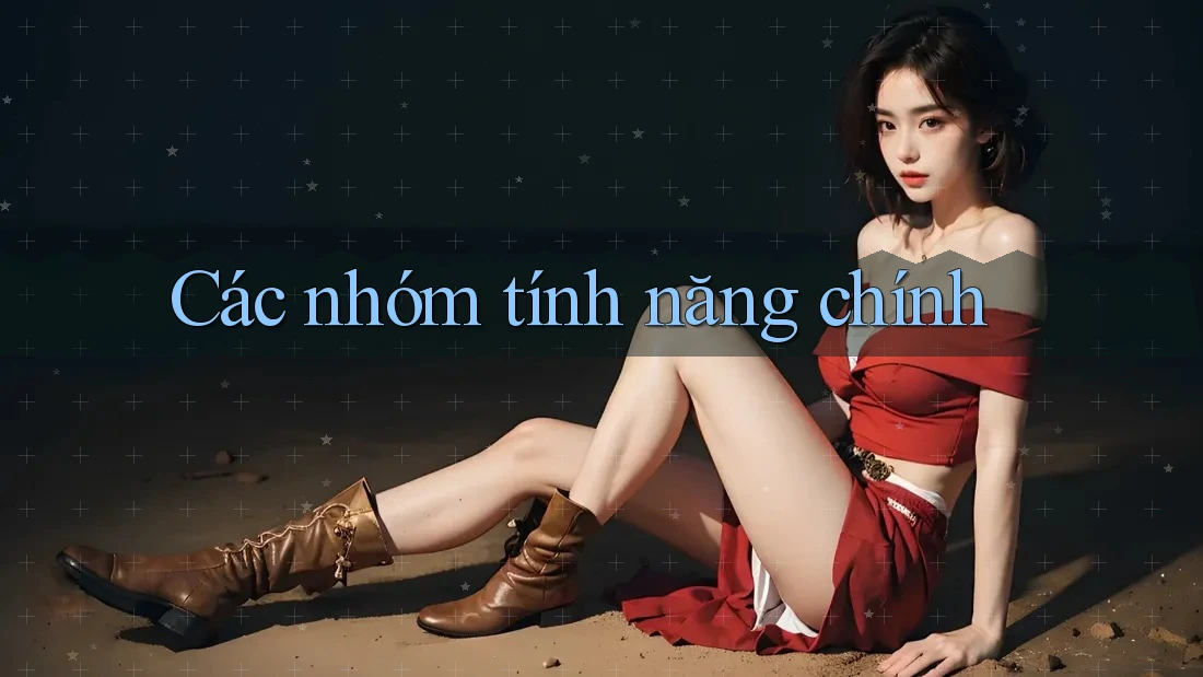 Các nhóm tính năng chính Các nhóm tính năng chính