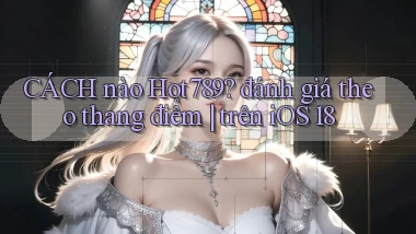 CÁCH nào Hot789 đánh giá theo thang điểm trên iOS 18