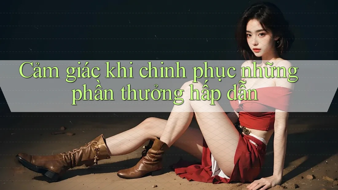 Cảm giác khi chinh phục những phần thưởng hấp dẫn Cảm giác khi chinh phục những phần thưởng hấp dẫn