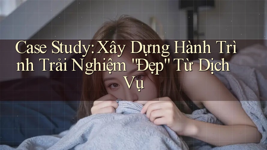 Case Study: Xây Dựng Hành Trình Trải Nghiệm “Đẹp” Từ Dịch Vụ Case Study: Xây Dựng Hành Trình Trải Nghiệm “Đẹp” Từ Dịch Vụ