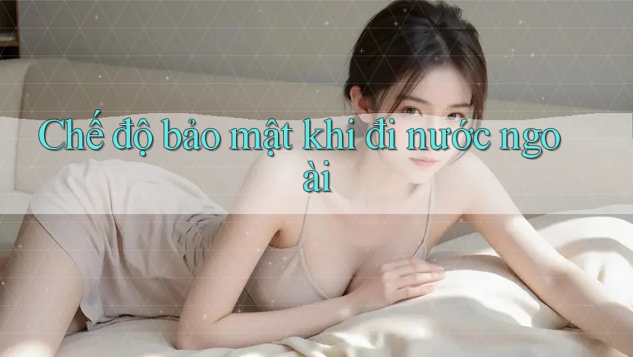 Chế độ bảo mật khi đi nước ngoài Chế độ bảo mật khi đi nước ngoài