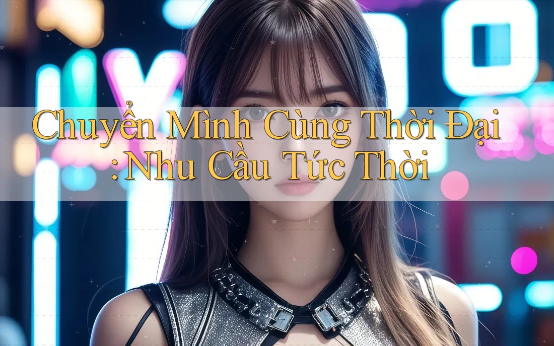 Chuyển Mình Cùng Thời Đại: Nhu Cầu Tức Thời Chuyển Mình Cùng Thời Đại: Nhu Cầu Tức Thời
