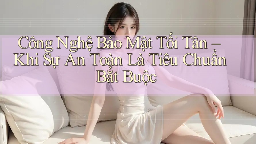 Công Nghệ Bảo Mật Tối Tân – Khi Sự An Toàn Là Tiêu Chuẩn Bắt Buộc
