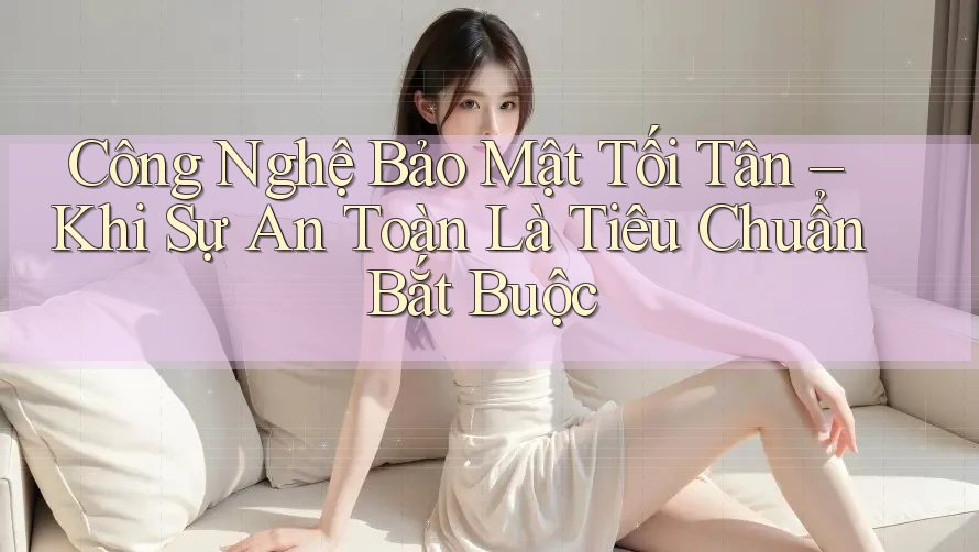 Công Nghệ Bảo Mật Tối Tân – Khi Sự An Toàn Là Tiêu Chuẩn Bắt Buộc Công Nghệ Bảo Mật Tối Tân – Khi Sự An Toàn Là Tiêu Chuẩn Bắt Buộc