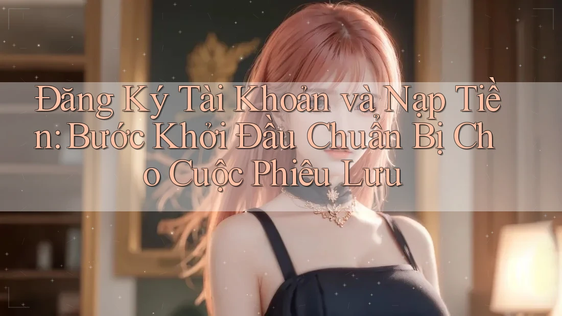 Đăng Ký Tài Khoản và Nạp Tiền: Bước Khởi Đầu Chuẩn Bị Cho Cuộc Phiêu Lưu Đăng Ký Tài Khoản và Nạp Tiền: Bước Khởi Đầu Chuẩn Bị Cho Cuộc Phiêu Lưu