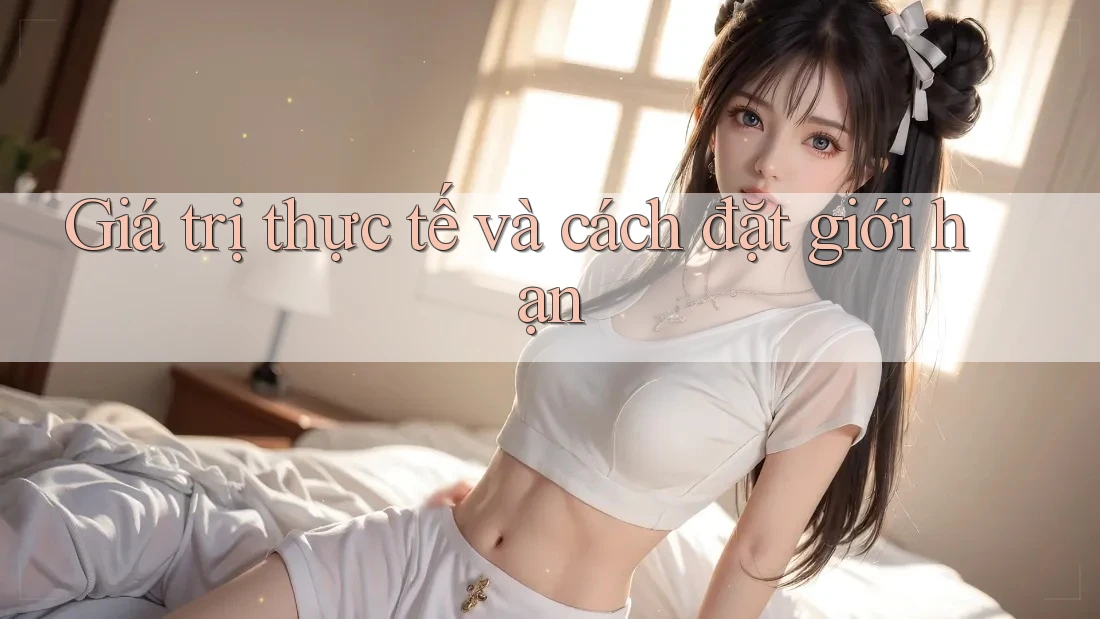 Giá trị thực tế và cách đặt giới hạn Giá trị thực tế và cách đặt giới hạn