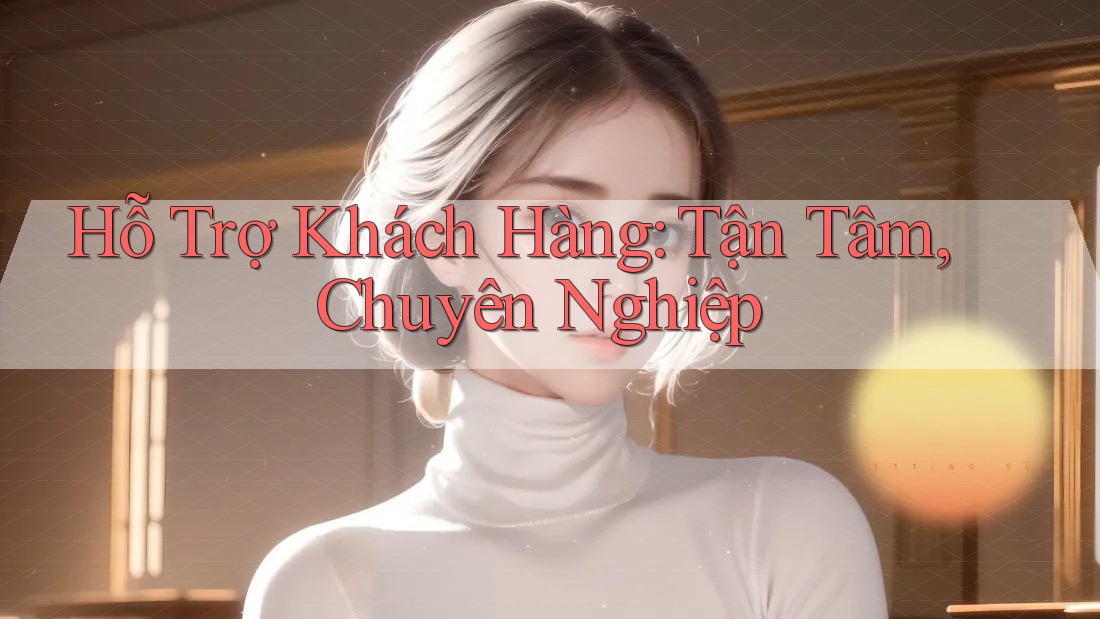 Hỗ Trợ Khách Hàng: Tận Tâm, Chuyên Nghiệp Hỗ Trợ Khách Hàng: Tận Tâm, Chuyên Nghiệp