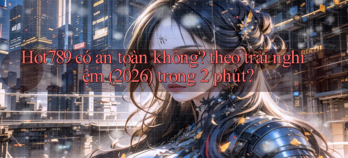 Hot789 có an toàn không theo trải nghiệm (2026) trong 2 phút