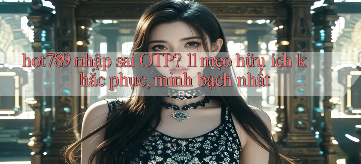 hot789 nhập sai OTP 11 mẹo hữu ích khắc phục, minh bạch nhất