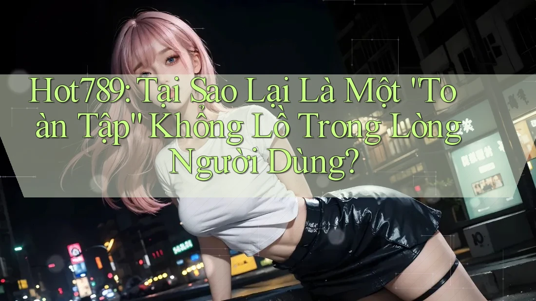 Hot789: Tại Sao Lại Là Một “Toàn Tập” Khổng Lồ Trong Lòng Người Dùng? Hot789: Tại Sao Lại Là Một “Toàn Tập” Khổng Lồ Trong Lòng Người Dùng?