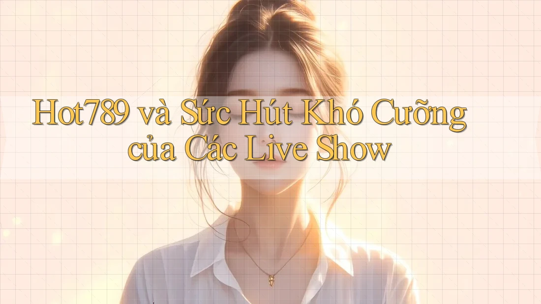 Hot789 và Sức Hút Khó Cưỡng của Các Live Show Hot789 và Sức Hút Khó Cưỡng của Các Live Show