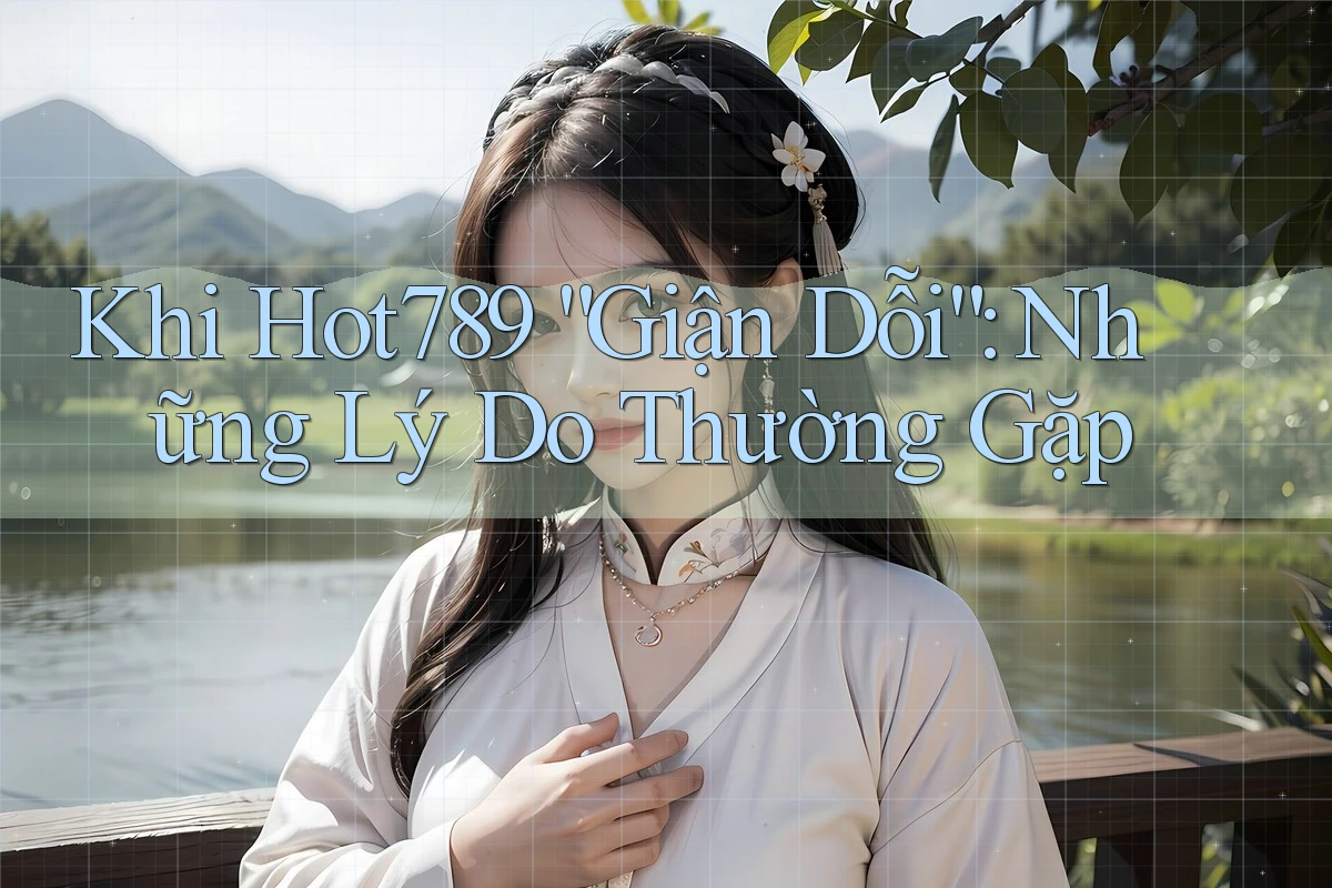 Khi Hot789 “Giận Dỗi”: Những Lý Do Thường Gặp