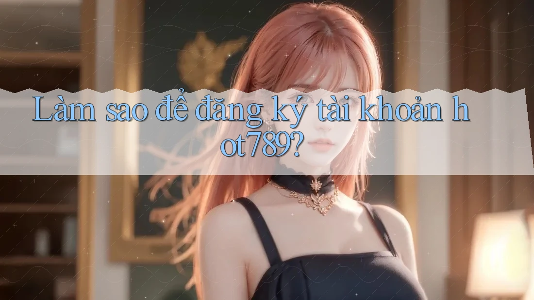 Làm sao để đăng ký tài khoản hot789? Làm sao để đăng ký tài khoản hot789?
