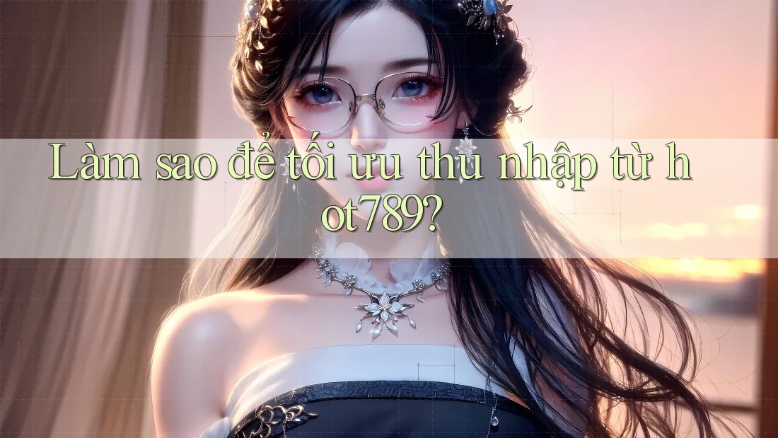 Làm sao để tối ưu thu nhập từ hot789? Làm sao để tối ưu thu nhập từ hot789?