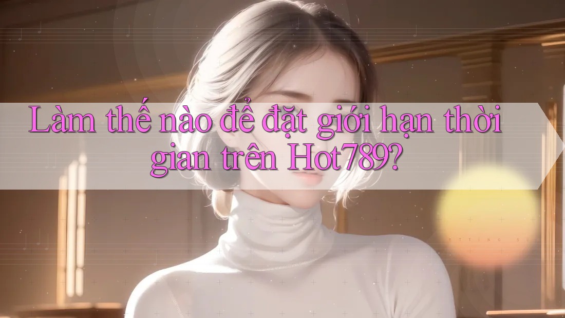 Làm thế nào để đặt giới hạn thời gian trên Hot789? Làm thế nào để đặt giới hạn thời gian trên Hot789?