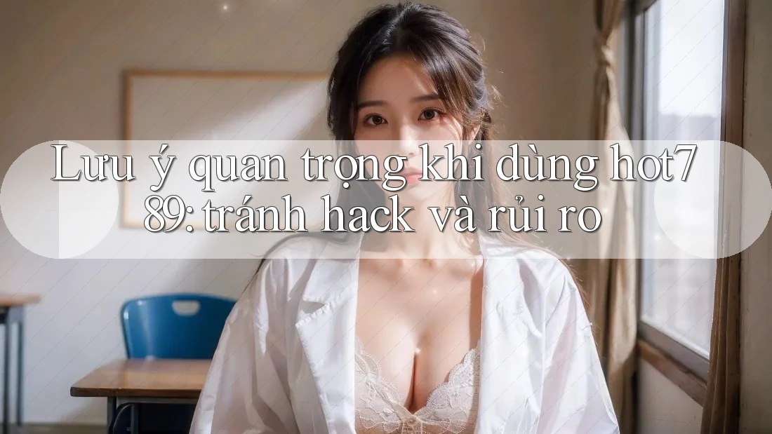 Lưu ý quan trọng khi dùng hot789: tránh hack và rủi ro Lưu ý quan trọng khi dùng hot789: tránh hack và rủi ro
