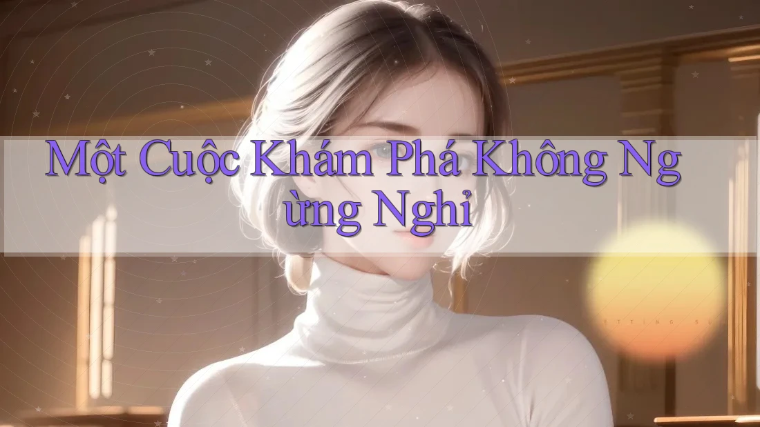 Một Cuộc Khám Phá Không Ngừng Nghỉ Một Cuộc Khám Phá Không Ngừng Nghỉ