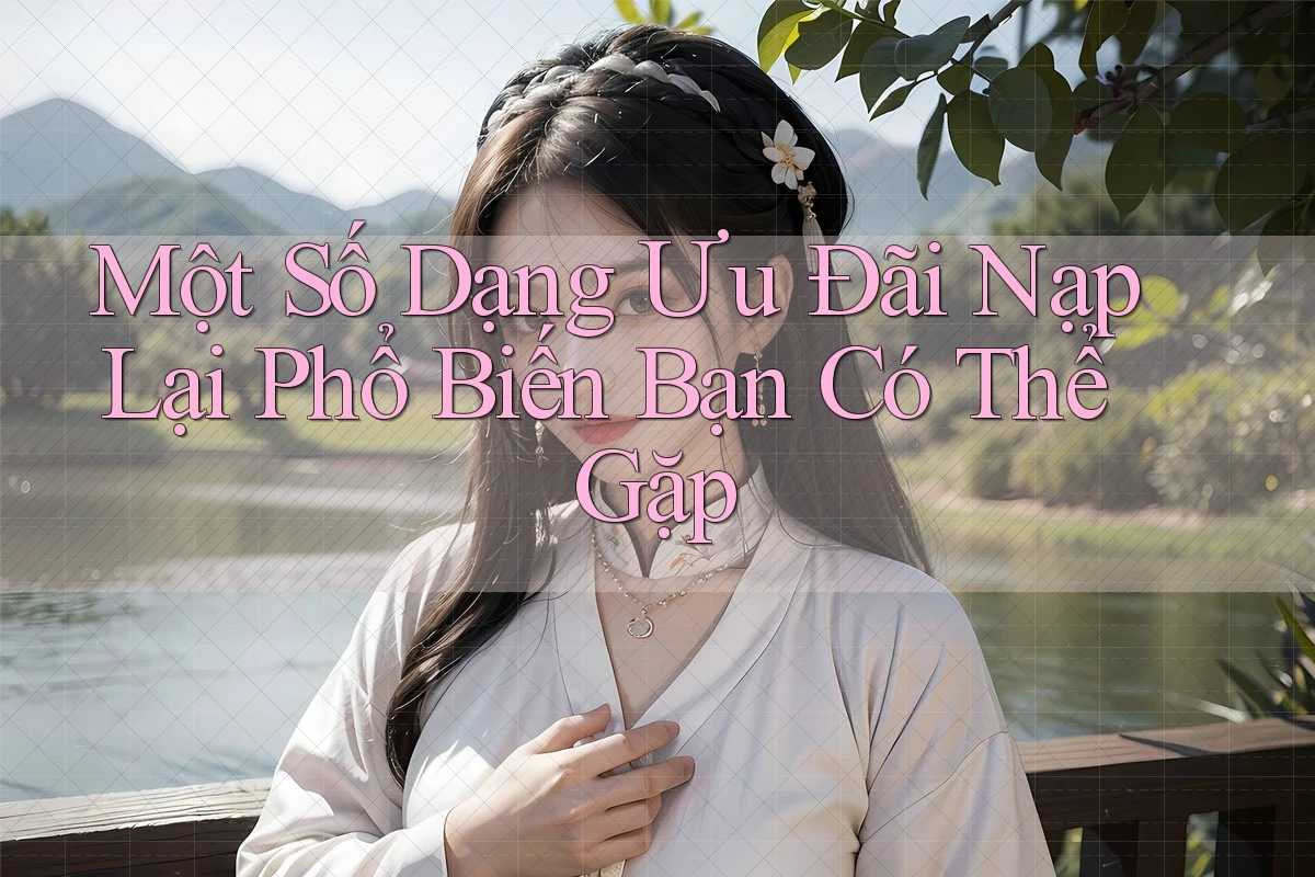 Một Số Dạng Ưu Đãi Nạp Lại Phổ Biến Bạn Có Thể Gặp Một Số Dạng Ưu Đãi Nạp Lại Phổ Biến Bạn Có Thể Gặp