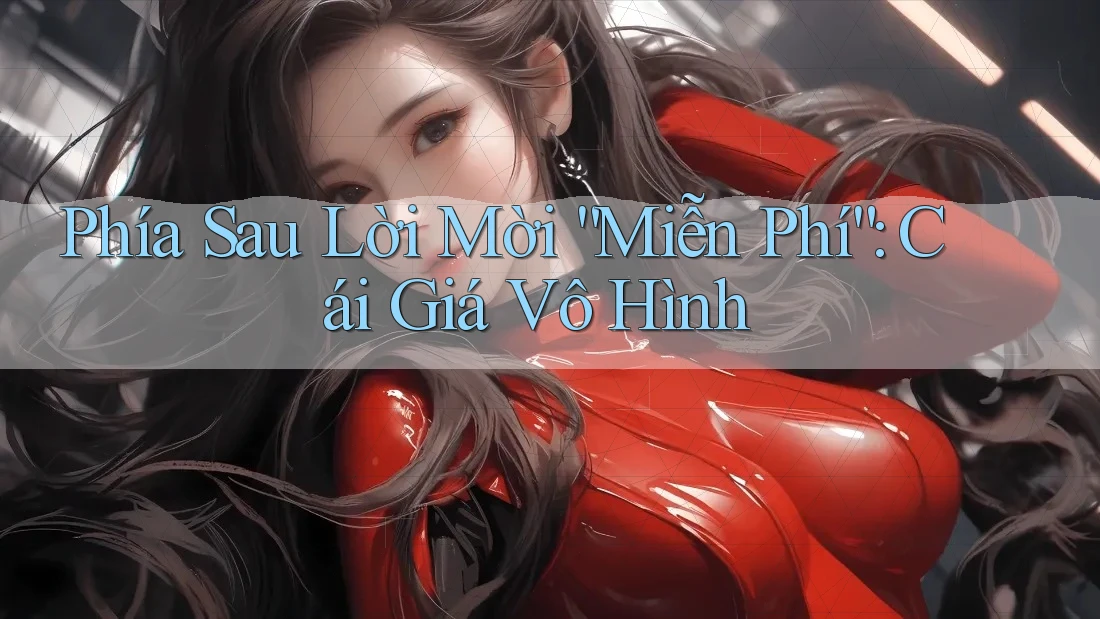 Phía Sau Lời Mời “Miễn Phí”: Cái Giá Vô Hình Phía Sau Lời Mời “Miễn Phí”: Cái Giá Vô Hình