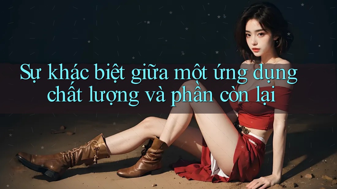 Sự khác biệt giữa một ứng dụng chất lượng và phần còn lại Sự khác biệt giữa một ứng dụng chất lượng và phần còn lại