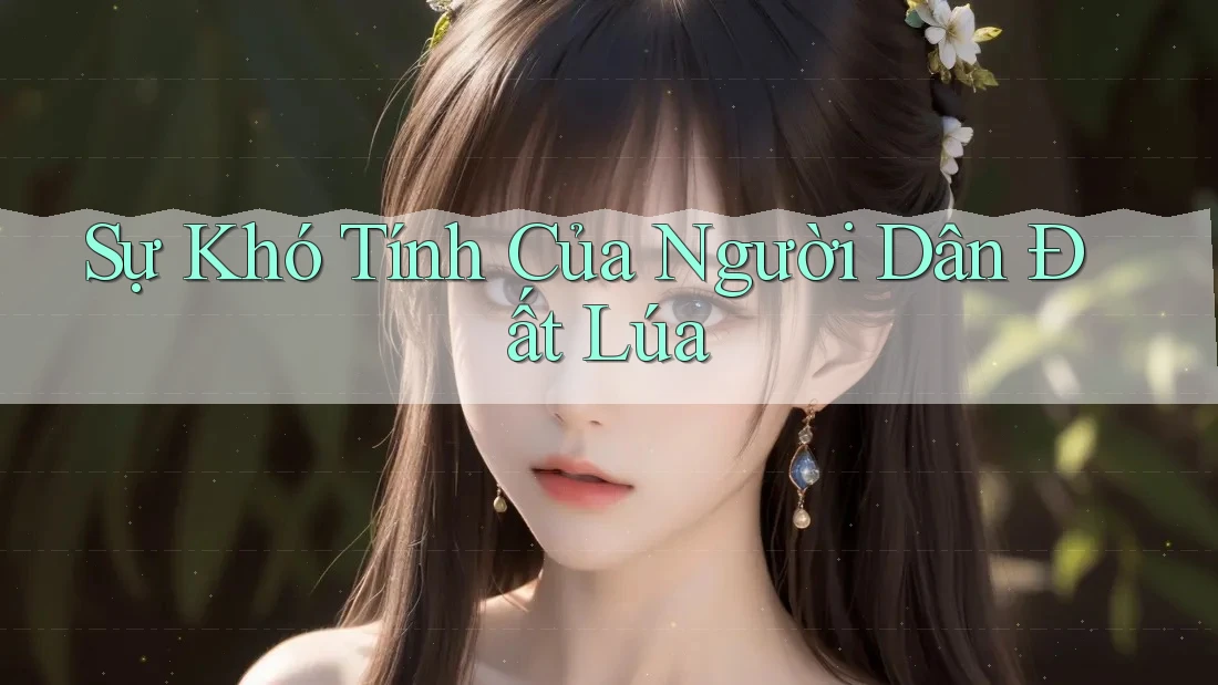 Sự Khó Tính Của Người Dân Đất Lúa