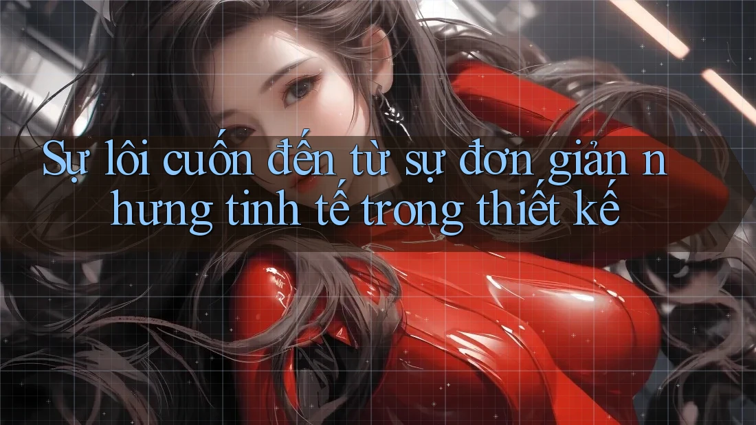 Sự lôi cuốn đến từ sự đơn giản nhưng tinh tế trong thiết kế Sự lôi cuốn đến từ sự đơn giản nhưng tinh tế trong thiết kế