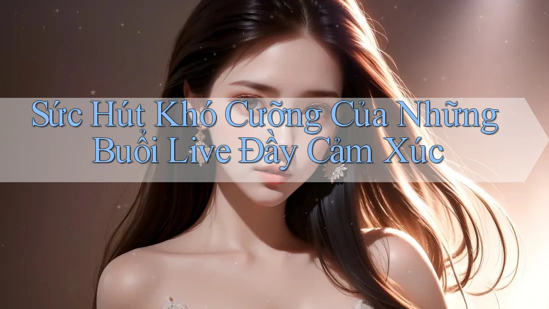 Sức Hút Khó Cưỡng Của Những Buổi Live Đầy Cảm Xúc Sức Hút Khó Cưỡng Của Những Buổi Live Đầy Cảm Xúc