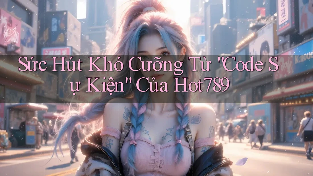 Sức Hút Khó Cưỡng Từ “Code Sự Kiện” Của Hot789 Sức Hút Khó Cưỡng Từ “Code Sự Kiện” Của Hot789