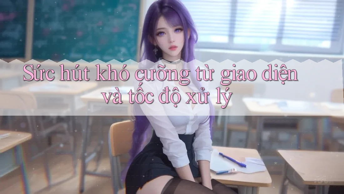 Sức hút khó cưỡng từ giao diện và tốc độ xử lý Sức hút khó cưỡng từ giao diện và tốc độ xử lý
