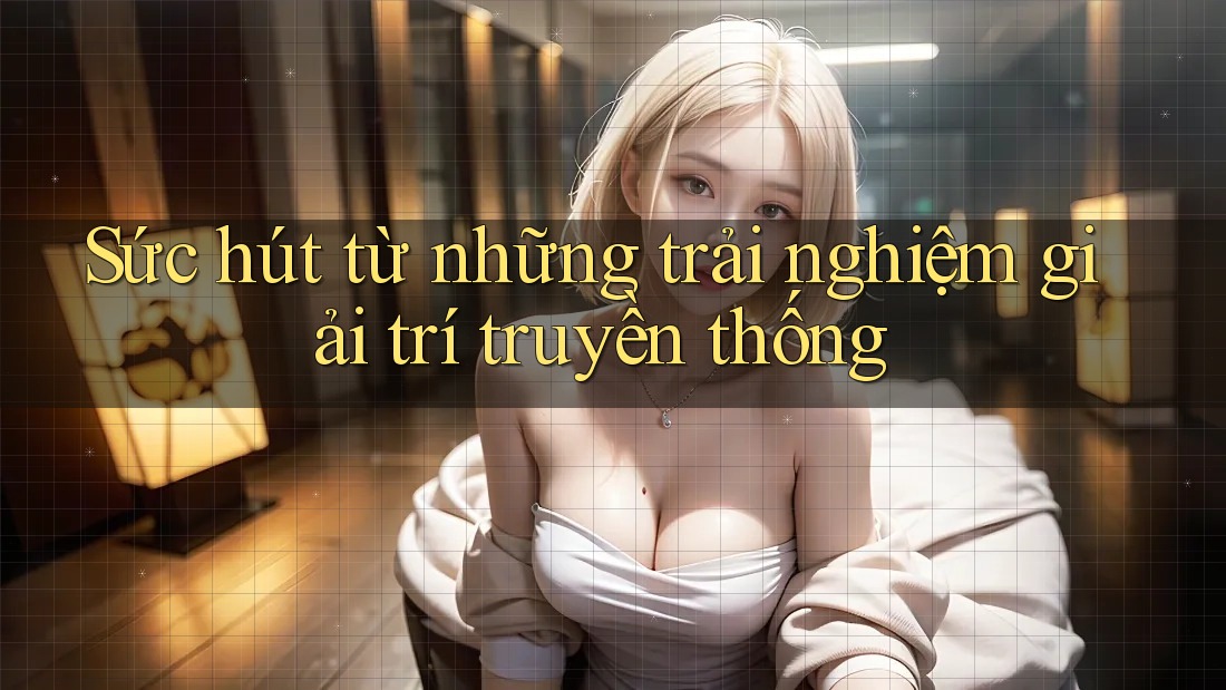 Sức hút từ những trải nghiệm giải trí truyền thống