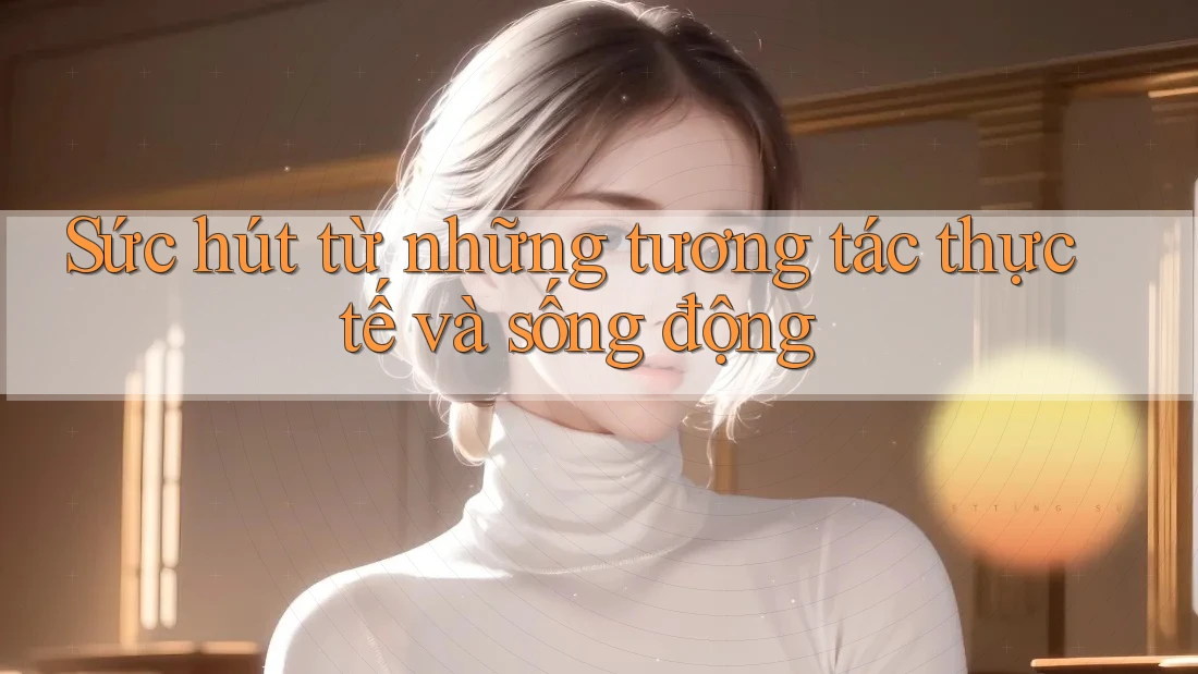Sức hút từ những tương tác thực tế và sống động Sức hút từ những tương tác thực tế và sống động