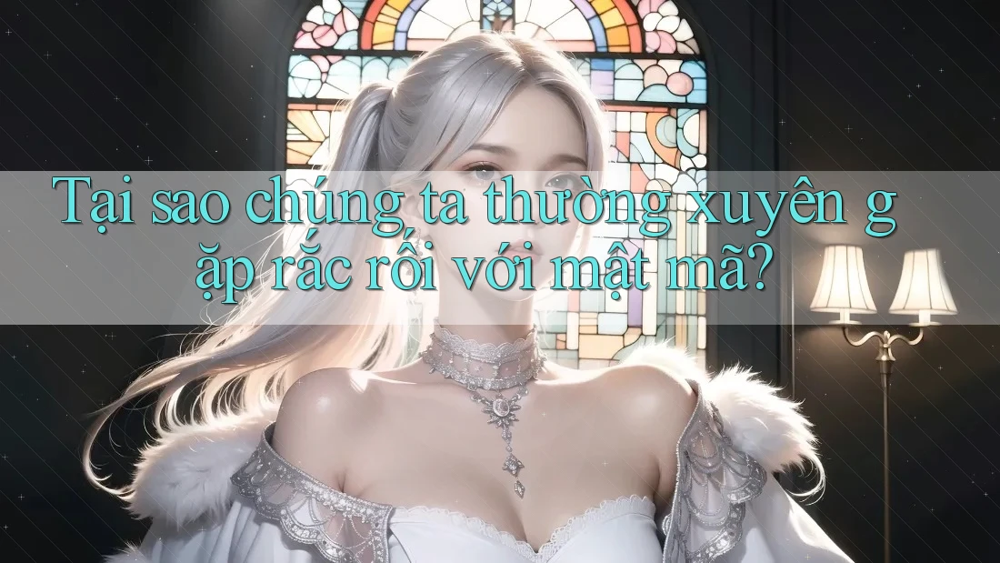 Tại sao chúng ta thường xuyên gặp rắc rối với mật mã? Tại sao chúng ta thường xuyên gặp rắc rối với mật mã?